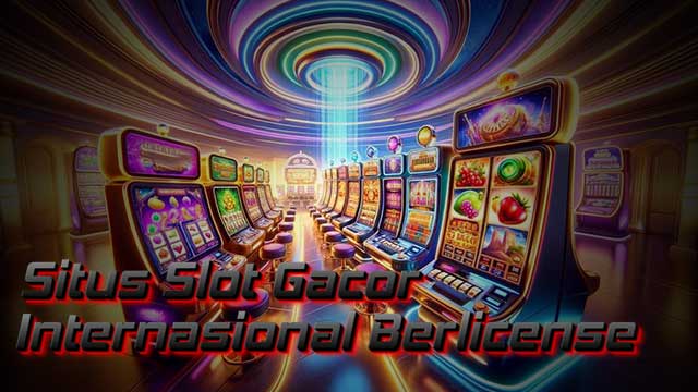 Situs Slot Gacor Internasional Berlicense